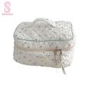 Travel Makeup Bag High Capacity Bunny Print Cosmetic Storage Bag. 