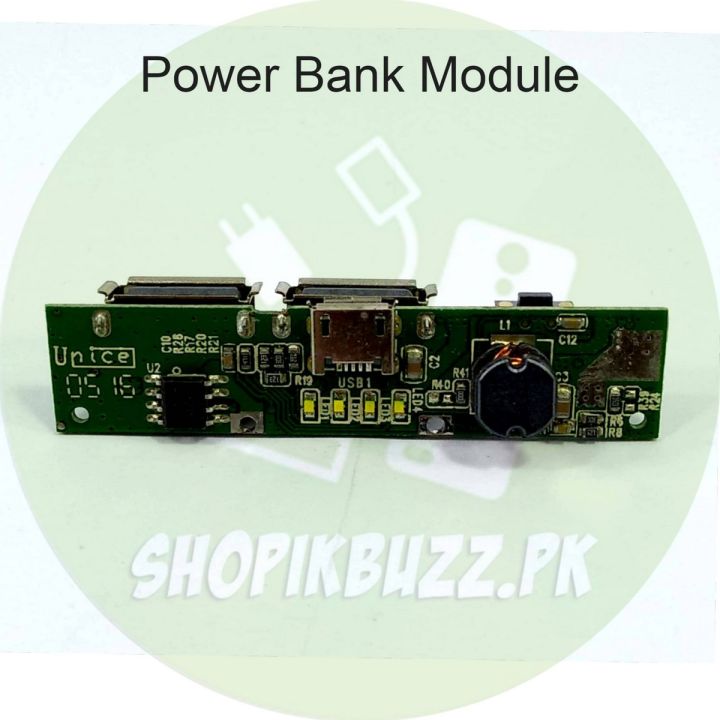 Dual Port Power Bank Circuit Module Kit 5v 1A & 2A| SMZ Store