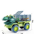 1 Pc Big Dinosaur Car Truck Dinosaur Set Jurassic Toys -Dinosaur Transport Truck Playset Toys with 3 Dino Figures Large Size Musical Vehicle Carrier Car Toy. 