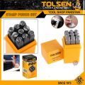 Tolsen 9PCS Steel Number Punch Stamp Set (6mm). 