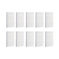 10PCS Spare Parts HEPA Filters For BLUEBOT XSMART BPK-VCBB1XS Robotic Vacuum Cleaner Spare Parts Accessories. 