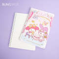 Sanrio Characters Gold Foiled Spiral - Notebook Journal. 