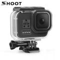 SHOOT for GoPro Hero 8 Black Waterproof Case 60M Underwater Diving Housing Protective Shell Cover Mount for Go Pro 8 Accessories. 