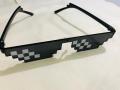 Thug life Glasses 6 bits Both sides for  Adults and Kids, Thug Glasses, Thug Glasses in Black Colour. 