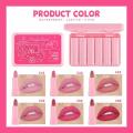 DroganRanee Honey Peach Set Of 6 Pieces Long-lasting, Moisturizing And Matte Lipstick set. 