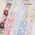 SKYSONIC BOBO Scrapbooking Stickers Journal Decor Lable Dog Series Idol Stationery Postcards Cute Korean Album Sticker Suppli. 
