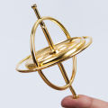 Spinning Top Anti-gravity Stress Relieve Alloy Precision Gyroscope Toy for Adult. 
