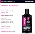 Headlight Cleaner Restorer Headlamp Polish Light Cleaner Lamp Lens Brightener Headlight Restoration Kit Flamingo 300 ML. 