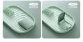 Foldable Plastic Spoon Rest Lid Holder Stand, Pots Lid Stand, Foldable Spoon Rest Holder Pot Lid Holder Stand Shelf Cooking Storage Stand Spoon Holder Stand With Lid Kitchen Organizer, Hanging Pot Lid Rack, Lid And Spoon Rest, Pot Cover Holder. 
