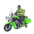 Marvel Avenger Super Hero Hulk - Battery Operated Motorcycle with IC Sound and Flashing Lights. 