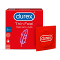Durex Condoms Thin Feel 3 Pieces. 