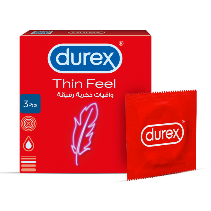 Durex Condoms Thin Feel 3 Pieces