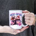 New Cute Moo Deng Mug 350ml Cartoon Hippo Pattern Coffee Cup Black White Ceramic Household Drinkware for Tea Milk. 