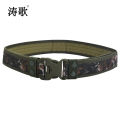 Outdoor training outer belt military fan EVA foam belt tactical belt oxford cloth men's canvas sponge belt. 