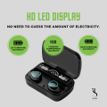 OPPO M10 Pro Earbuds Bluetooth 5.1 Touch Control Wireless Stereo Earphones LED Display Headset Waterproof 9D Hifi Quality, 3500mAh Charging Box0. 