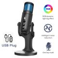 JD950 Professional USB Condenser Microphone - USB Gaming Microphone - Tap to Mute Button Plug & Play with a Live Monitoring Jeck - BM 800. 