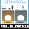 Portable Mini USB Led Night Light Bulbs | White & Warm | Ambient lighting Bulbs | Universal for Laptops, Power banks, Mobile Chargers & Other USB supported ports. 