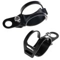 Holder Universal Black Fork Clamp Turn Signal Metal For 30-45mm 190*45*30mm Headlight Motorcycle. 