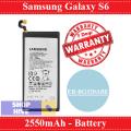 Samsung Galaxy S6 Battery EB-BG920ABE Replacement Premium Quality 2550mAh For Samsung Galaxy S6. 