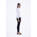 West by Sapphire White Peplum Top. 