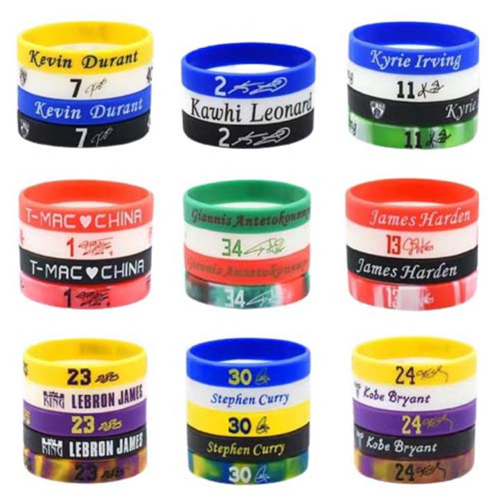 Bracelets Silicone High Quality Personalized Wrist Band Rubber Wristbands 1pcs