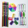 20 Pcs ORO Stationery Set | 6 Pencils, 6 Erasers, 5 Sharpeners & 3 Rulers | Best Stationery Kit for Students, Toddlers, Kids, Girls & Boys | Premium School Supplies for Writing, Drawing & Learning | Buy Online at Best Price. 