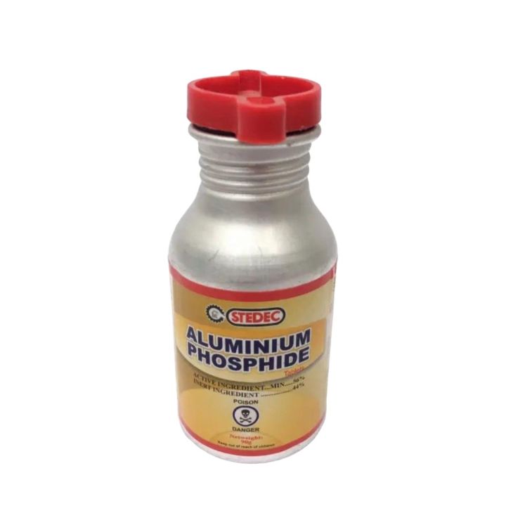 khatmal Bed Bugs killer aluminium phosphide 90g 30tablets in one bottle tablets by stedic company insect killer