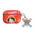 【Solo Yolo】Anime One Piece Luffy for Apple AirPodsPro3 Generation Headset Soft Shell 1/2 Wireless Bluetooth Protective Cover. 