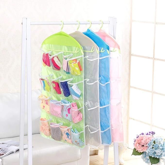 16%20Pocket%20Kid%20Toy%20Storage%20Over%20Door%20Hanging%20Shoe%20Rack%20Hanger%20Bathroom%20Organizer%20Pouch%20Bags%20-%20Multicolour%20-%20Image%203