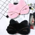 【Happier】 Cute Pikachu Plush Cartoon Anime Sleep Mask For Eyes Essential For Sleep Aid & Remedy For Sleeping To Sleep Better. 