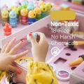 Kids Peel-Off Nail Polish Set – Non-Toxic Water-Based Rainbow Colors (5pcs). 