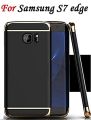 Samsung Galaxy S7 edge  IPaky Anti-Shock 3in1 Protection Case Back Cover  - Black. 
