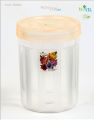 Novel Plastic Large Food Storage Jar - Large Food Storage Container - Multicolor. 