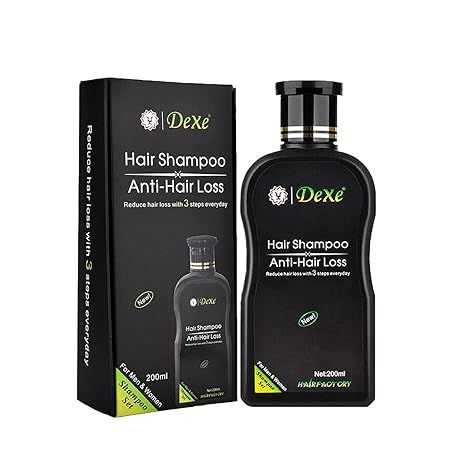 Dexe Anti Hair Loss Shampoo 200 ML Hair Growth Treatment Care For Men & Women - Herbal All Natural - Fast Acting Natural Ingredients