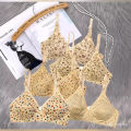 Floral design imported stuff cotton bra/blouse/ brazzers pack of two. 