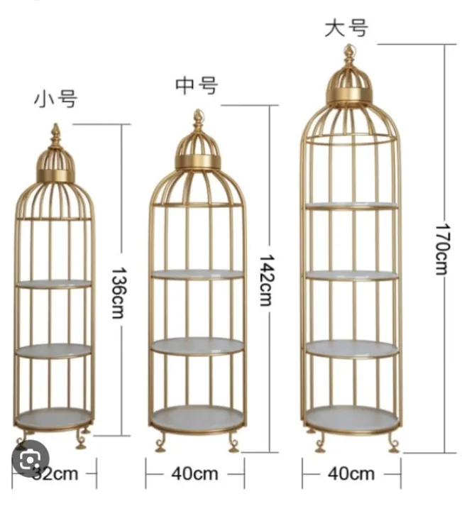 Quirky%20Modern%20Bird%20Cage%20Display%20Shelf%20-%20Image%202