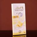 LINDT SWISS CLASSIC WHITE CHOCOLATE 100GM. 