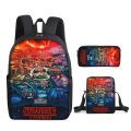 2022 New Stranger Things 4 School Bag Backpack Set for Elementary School Students Stranger Things 4. 