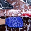 Export Quality Washing Gloves Car Body Cleaning Tool Microfiber Chenille Multicolor. 