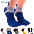 Fashion Mens Five Finger Toe Separate Short Socks Ankle Long Gym Sports Socks. 