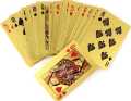 Gold/Silver Foil Plying Crds, best for playing indoor and outdoor with friends and family, Smooth Shuffling, Waterproof, Cheapest in prices, Imported Quality Cards, Tash, Pokar Dack. 