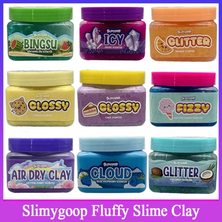 Fluffy Slime Clay Kit Air Plasticine Toy for Children Big Size Kids Birthday Gift Set Fclay or Soft Slime Toys Plasticine Games