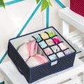 16 in 1 Socks & Bra Drawer Organizer Divider, 24 Cells Box Foldable Socks Organizer Closet Organizer Organizer Underwear Storage Boxes to Hold Socks. 