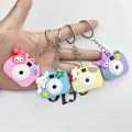 Cute Camera Lovely Keychain silicon material high quality beatiuful keychain for kids, girls, bags. 