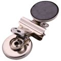 5pcs 3cm Magnetic Clip Refrigerator Wall Memo Holder Silver. 
