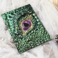 2Pcs DIY Book Cover Crystal Epoxy Resin Mold Dragon Eye Notebook Case Mirror Silicone Mold. 