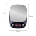 YIERYI 10kg/1g Mini Digital Kitchen Scale LED Electronic Cooking Baking Scale Food Diet Balance Weight Scale. 