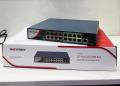 HIKVISION DS-3E0318P-E/M(B) 16 Port Fast Ethernet Unmanaged POE Switch Transmission Network Switches Value Series-Up to 300 m Long Range PoE Transmission ethernet switch-Design for Video Transmission ethernet switch. 