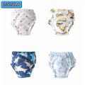 New Baby Cotton Training Pants Panties Waterproof Cloth Diapers Reusable Baby Toolder Nappies Diaper Children Underwear Washable. 