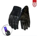 Dominance Leather Gloves for Men Pure Leather Gloves | Bike Gloves ,Bike Gloves for Men Boys Motorcycle half Finger Touch screen gloves, Cycling & Outdoor Sports Gloves for Bike Riders, Winter Men Riding Gloves Men  Leather Gloves, Full finger Gloves. 